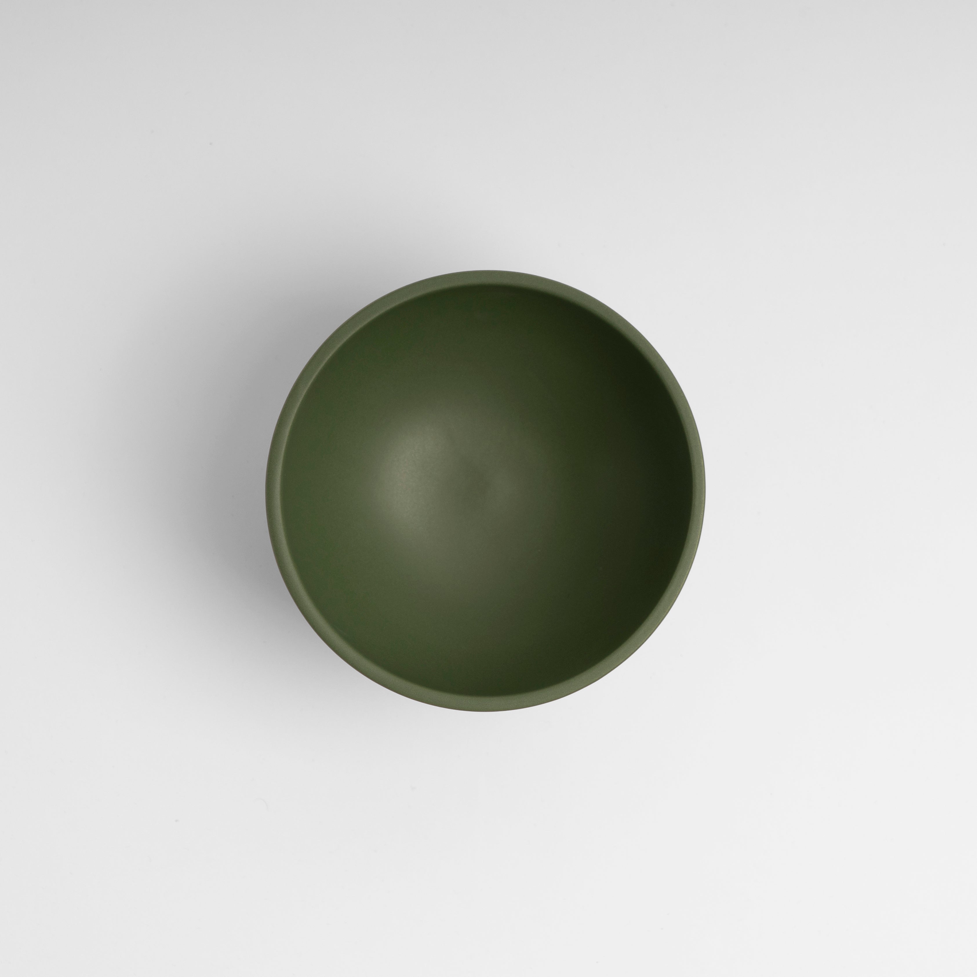 Small Deep Green Footed Snack Bowl - Image 2