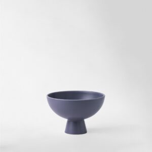Small Purple Ash Footed Snack Bowl