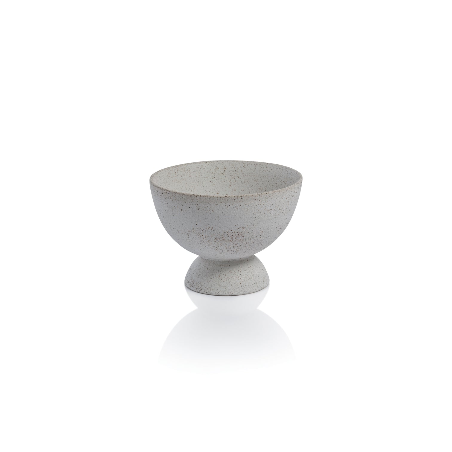 Textured Ceramic Footed Bowl - Image 2