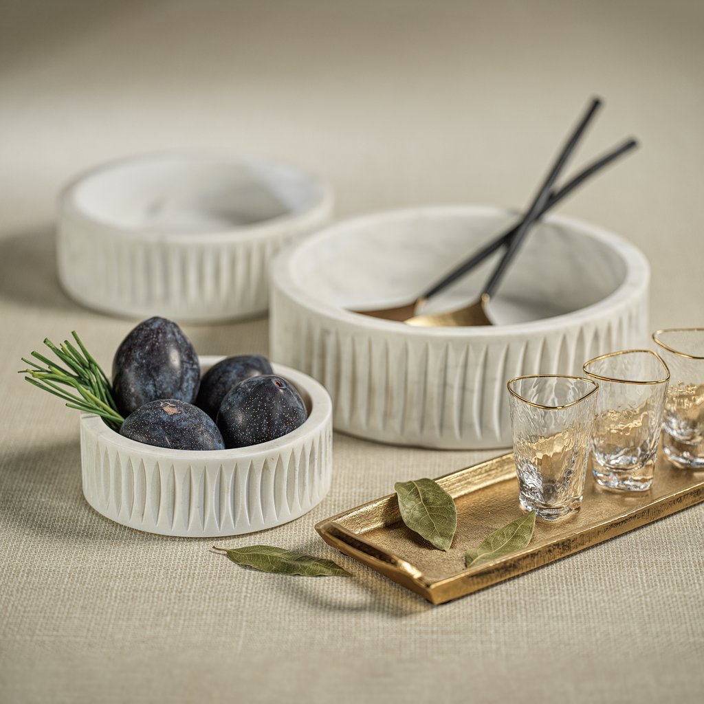 Carved Marble Bowl - Image 2