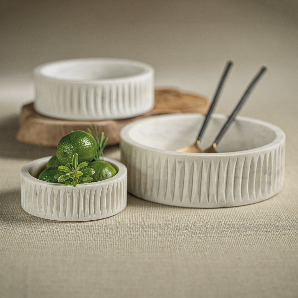 Carved Marble Bowl - Image 3