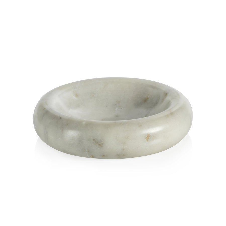 Curved Marble Bowl