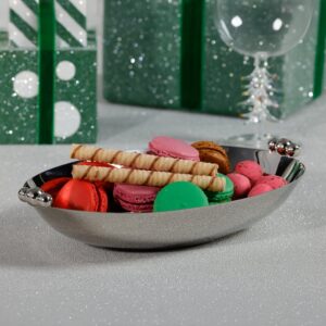 Polished Nickel Alloy Serving Bowl