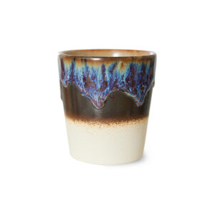 Small Reactive Glaze Coffee Cup