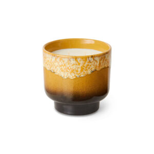 Ceramic Pot Scented Candle with Lid