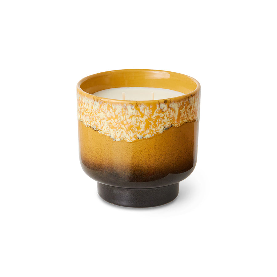 Ceramic Pot Scented Candle with Lid