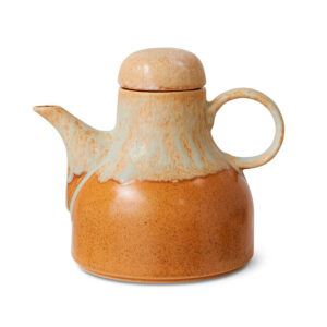 Stoneware Coffee Pot with Handle