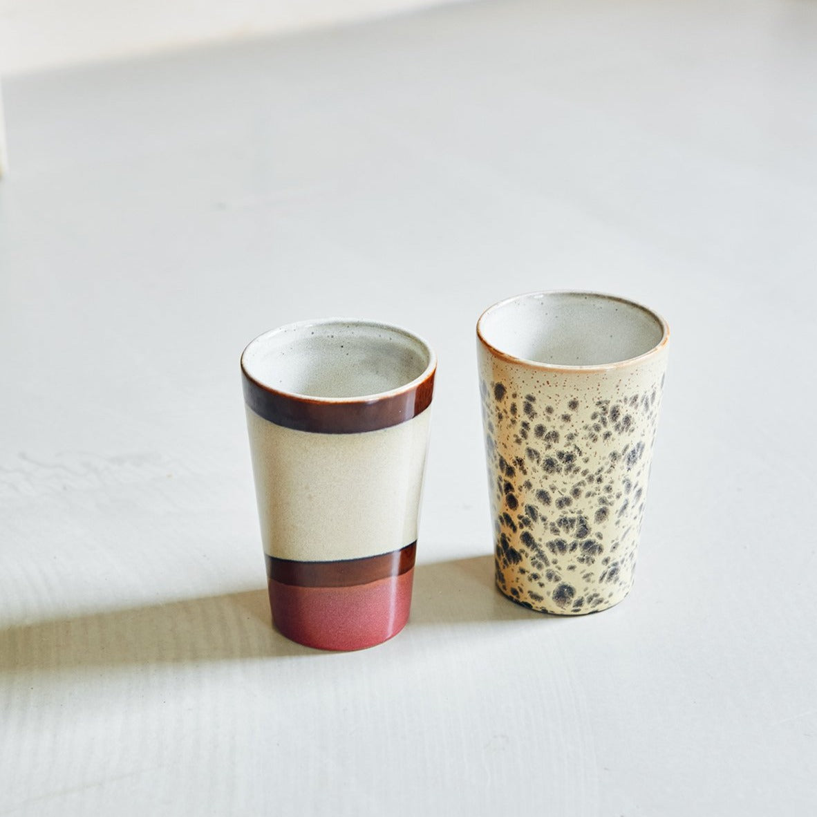 Large Stoneware Tea Mugs - Set of 2 - Image 2
